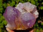 Natural Large Jacaranda Amethyst Crystal Clusters x 6 From Mumbwa, Zambia