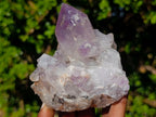 Natural Large Jacaranda Amethyst Crystal Clusters x 6 From Mumbwa, Zambia