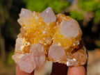 Natural Golden Limonite Spirit Quartz Clusters x 26 From Boekenhouthoek, South Africa