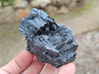 Natural Schorl Black Tourmaline Specimens with Muscovite Mica and Orthoclase x 12 From Erongo, Namibia
