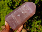 Polished Gemmy Rose Quartz Display Crystals x 4 From Madagascar