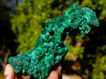 Natural Silky Malachite Specimens x 6 From Kasompe, Congo - Toprock Gemstones and Minerals 