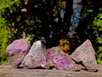 Natural Cobbed Stichtite Specimens x 35 From Barberton, South Africa - Toprock Gemstones and Minerals 