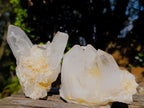 Natural Clear Quartz Clusters x 6 From Madagascar - Toprock Gemstones and Minerals 