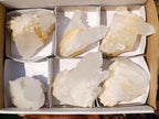 Natural Clear Quartz Clusters x 6 From Madagascar - Toprock Gemstones and Minerals 