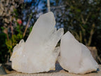 Natural Clear Quartz Clusters x 6 From Madagascar - Toprock Gemstones and Minerals 