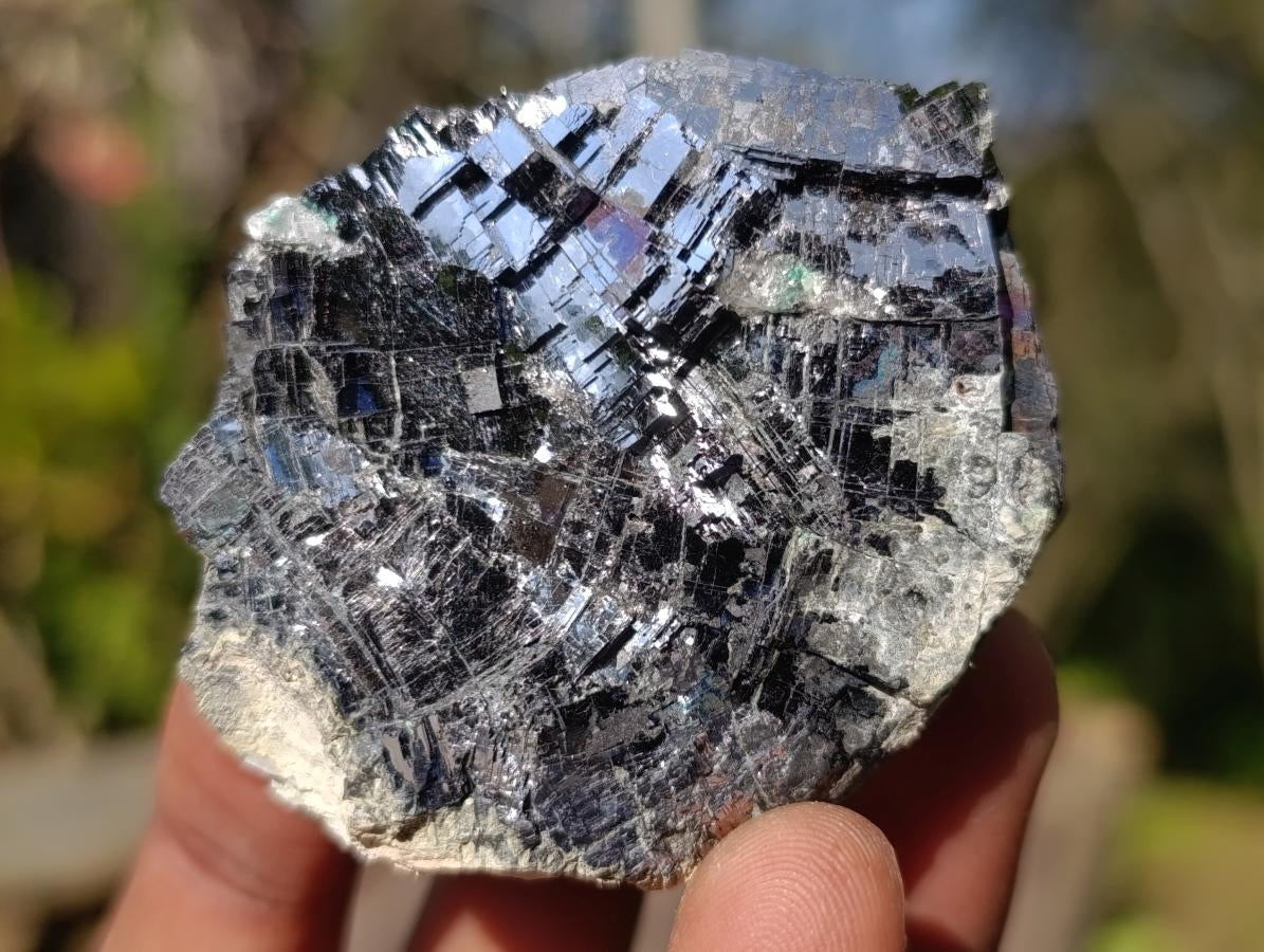 Natural Bright Silver Lead Galena Cobbed Specimens x 12 From Kaokoveld, Namibia - Toprock Gemstones and Minerals 