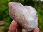 Natural Red Hematoid Quartz Crystals and Clusters x 12 From Karoi, Zimbabwe - Toprock Gemstones and Minerals 