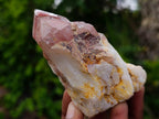 Natural Red Hematoid Quartz Crystals and Clusters x 12 From Karoi, Zimbabwe - Toprock Gemstones and Minerals 