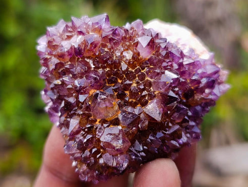 Natural Dark Purple Amethyst Crystal Plates x 35 From Boekenhouthoek, South Africa - Toprock Gemstones and Minerals 
