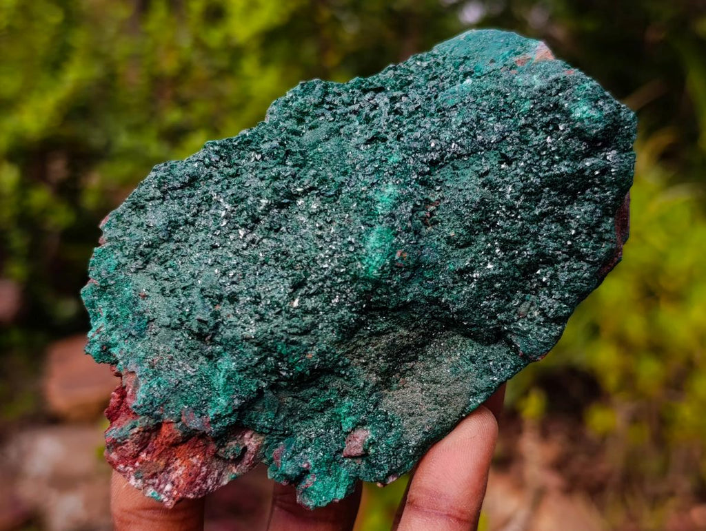 Natural Large Crystalline Malachite Specimens on Dolomite x 2 From Tenke Fungurume, Congo - Toprock Gemstones and Minerals 