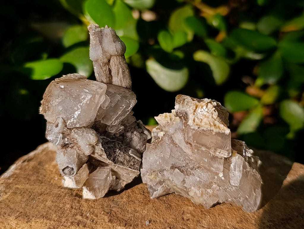 Natural Stacked Rhombohedral Calcite Specimens x 24 From Albert's Mountain, Lesotho - Toprock Gemstones and Minerals 
