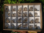 Natural Stacked Rhombohedral Calcite Specimens x 24 From Albert's Mountain, Lesotho - Toprock Gemstones and Minerals 