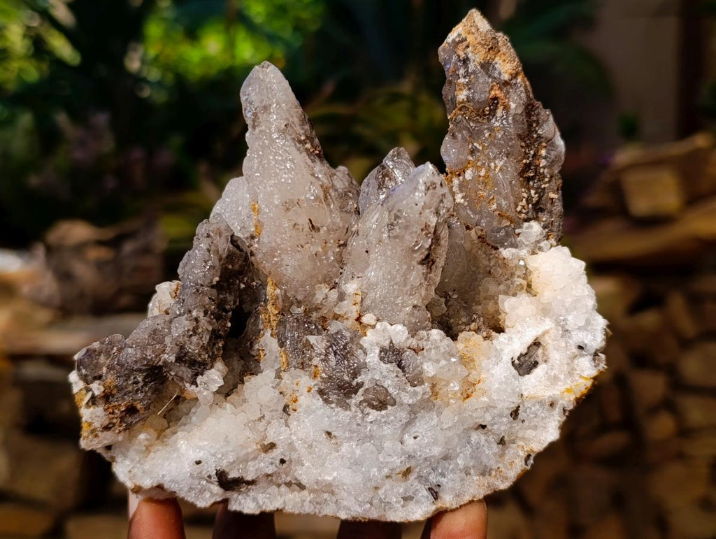 Natural Dogtooth Calcite Coated Pseudomorph Specimens x 2 From Albert's Mountain, Lesotho - Toprock Gemstones and Minerals 