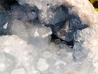 Natural XL Blue Celestite Geode Specimen x 1 From Sakoany, Madagascar - Toprock Gemstones and Minerals 