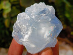 Natural Blue Celestite Specimens x 40 From Sakoany, Madagascar