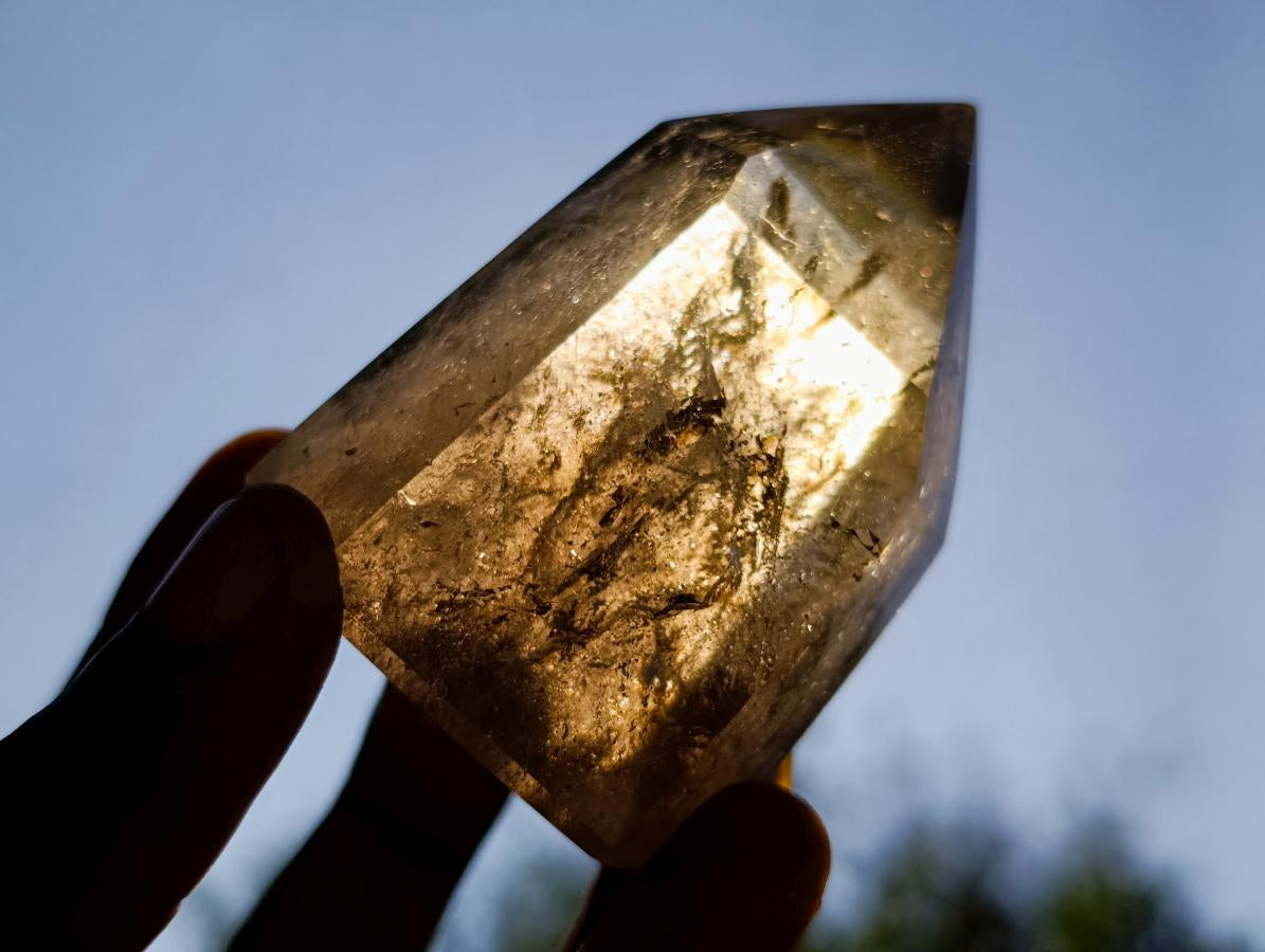 Polished Mix of Quartz Crystals x 6 From Madagascar