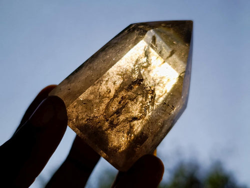 Polished Mix of Quartz Crystals x 6 From Madagascar