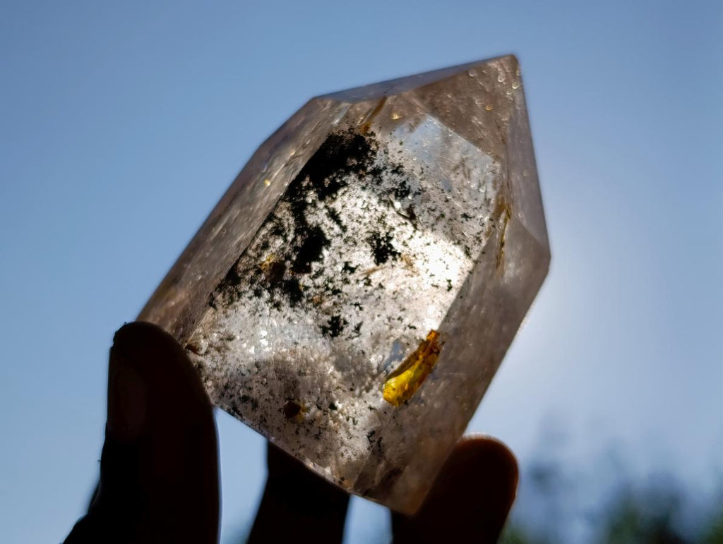 Polished Mix of Quartz Crystals x 6 From Madagascar