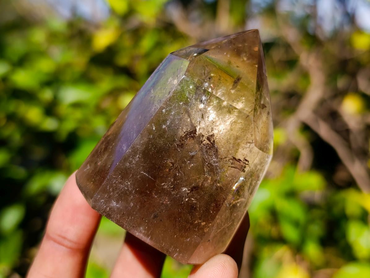 Polished Mix of Quartz Crystals x 6 From Madagascar