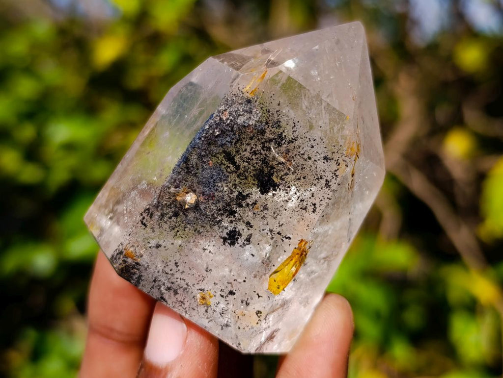 Polished Mix of Quartz Crystals x 6 From Madagascar