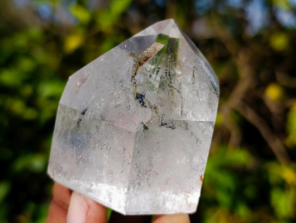 Polished Mix of Quartz Crystals x 6 From Madagascar