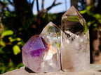 Polished Mix of Quartz Crystals x 6 From Madagascar