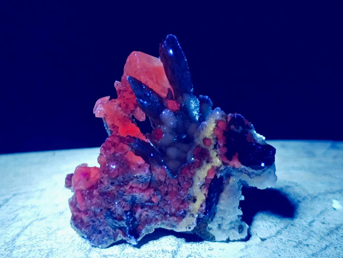 Natural Rhombohedral Spearhead Calcite Specimens x 12 From Albert's Mountain, Lesotho - Toprock Gemstones and Minerals 
