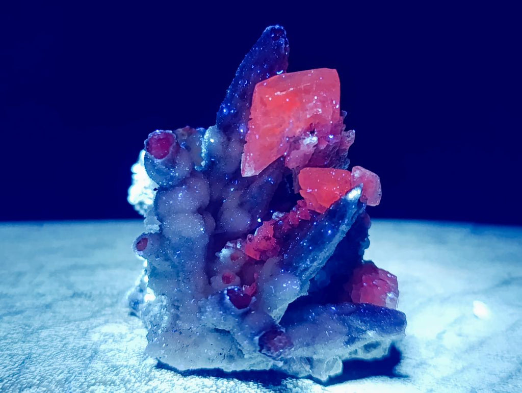 Natural Rhombohedral Spearhead Calcite Specimens x 12 From Albert's Mountain, Lesotho - Toprock Gemstones and Minerals 