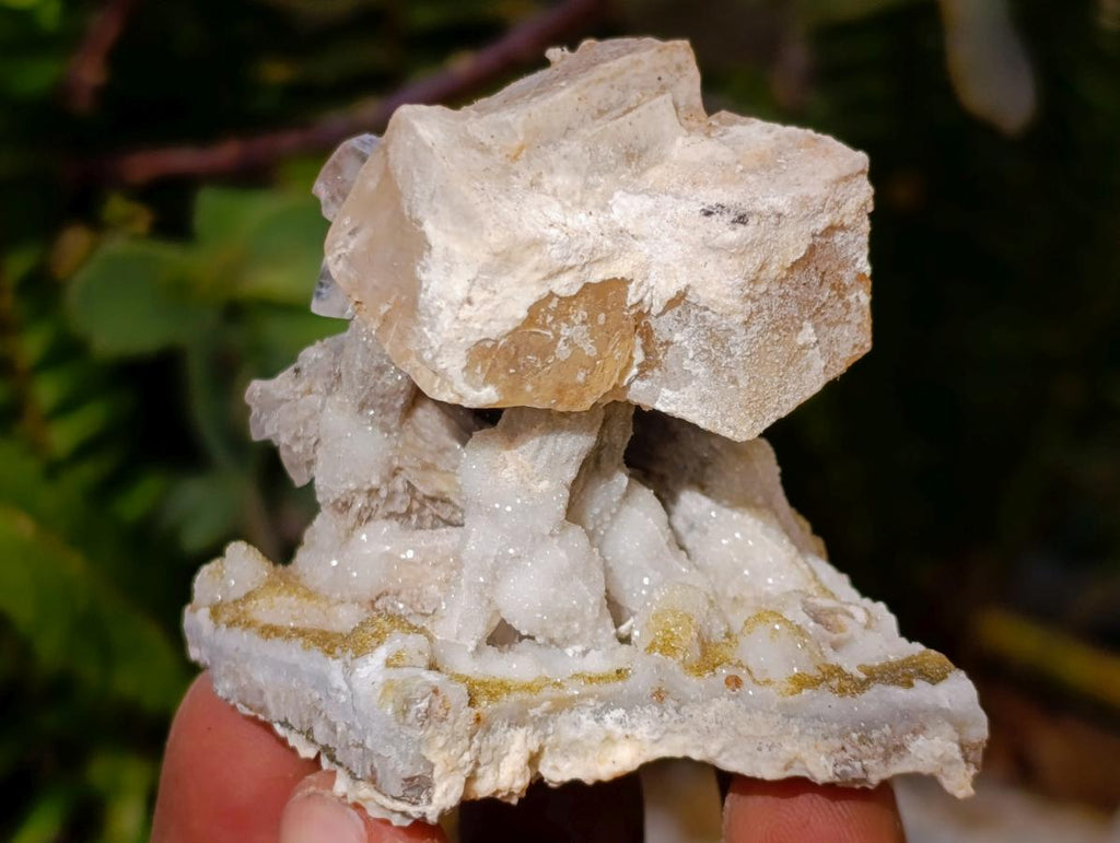 Natural Rhombohedral Spearhead Calcite Specimens x 12 From Albert's Mountain, Lesotho - Toprock Gemstones and Minerals 