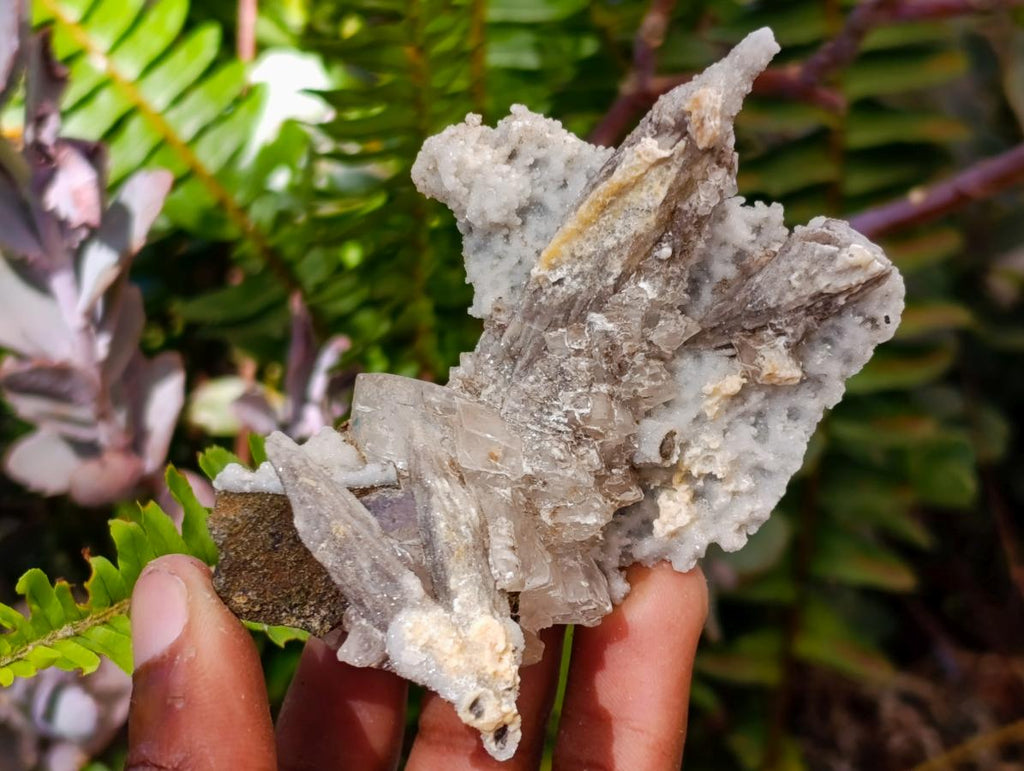 Natural Rhombohedral Spearhead Calcite Specimens x 12 From Albert's Mountain, Lesotho - Toprock Gemstones and Minerals 