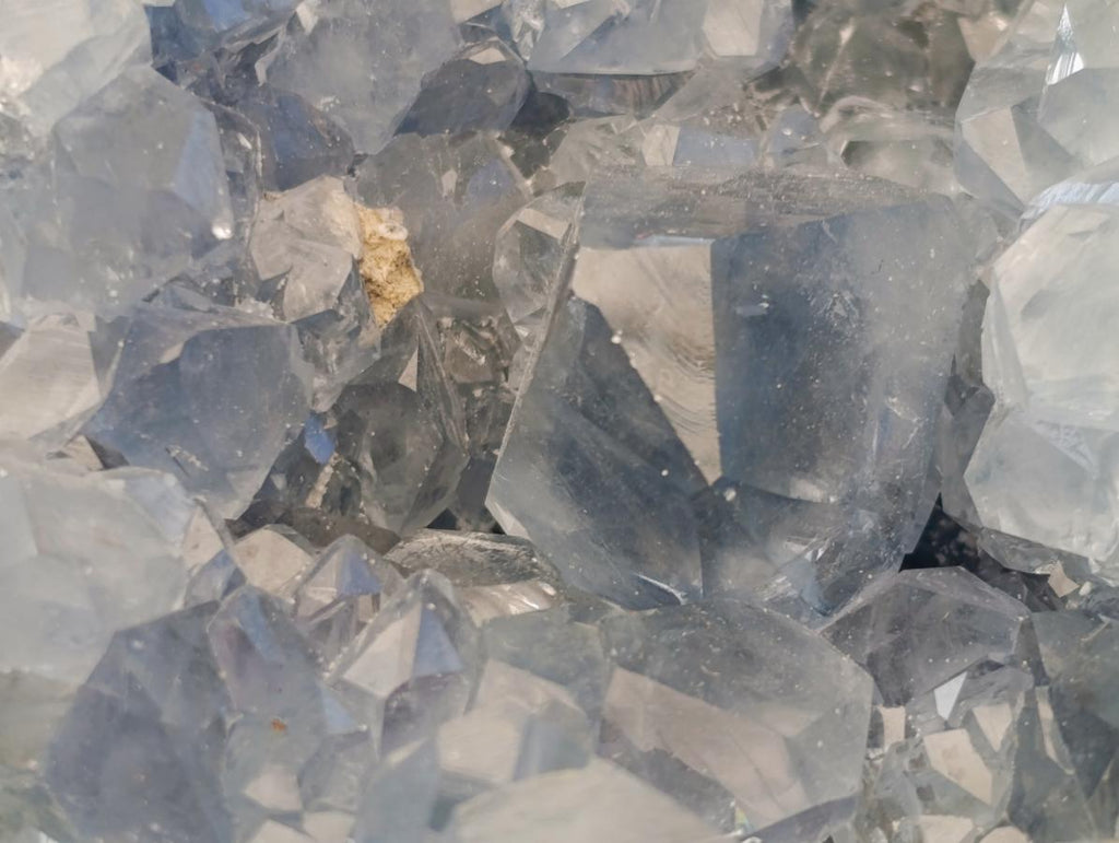 Natural XL Blue Celestite Geode Specimen x 1 From Sakoany, Madagascar - Toprock Gemstones and Minerals 