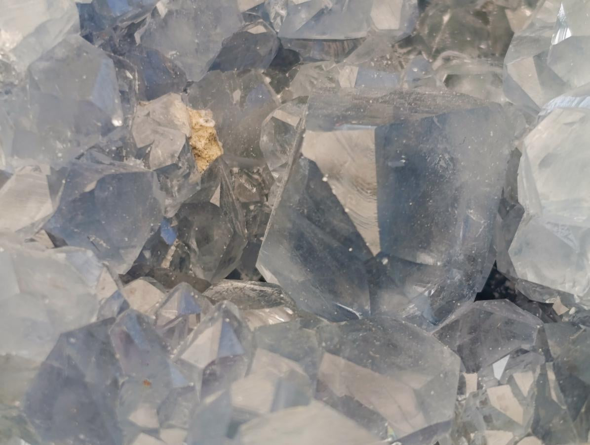 Natural XL Blue Celestite Geode Specimen x 1 From Sakoany, Madagascar - Toprock Gemstones and Minerals 