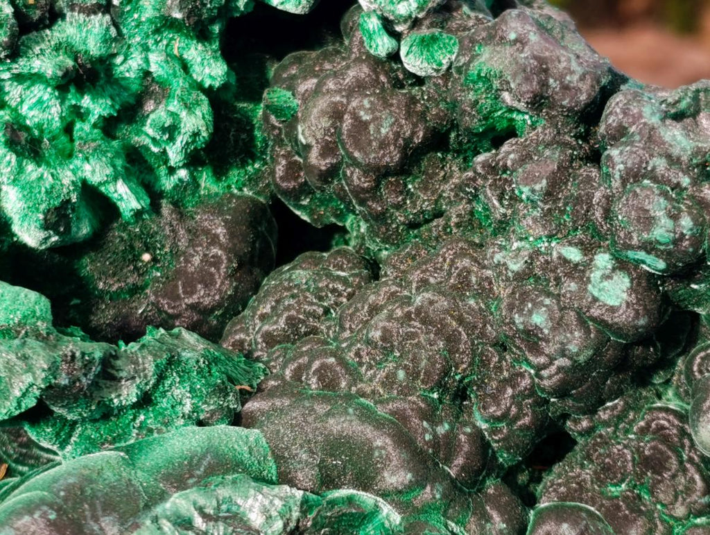 Natural XL Silky Malachite Specimen x 1 From Kasompe, Congo - Toprock Gemstones and Minerals 