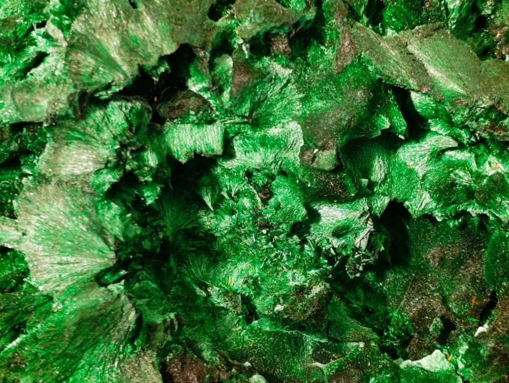Natural XL Silky Malachite Specimen x 1 From Kasompe, Congo - Toprock Gemstones and Minerals 