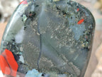 Polished Bloodstone Standing Display Pieces x 3 From Swaziland - Toprock Gemstones and Minerals 