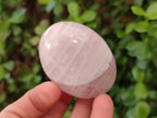 Polished Gemmy Rose Quartz Palm Stones x 24 From Madagascar - Toprock Gemstones and Minerals 
