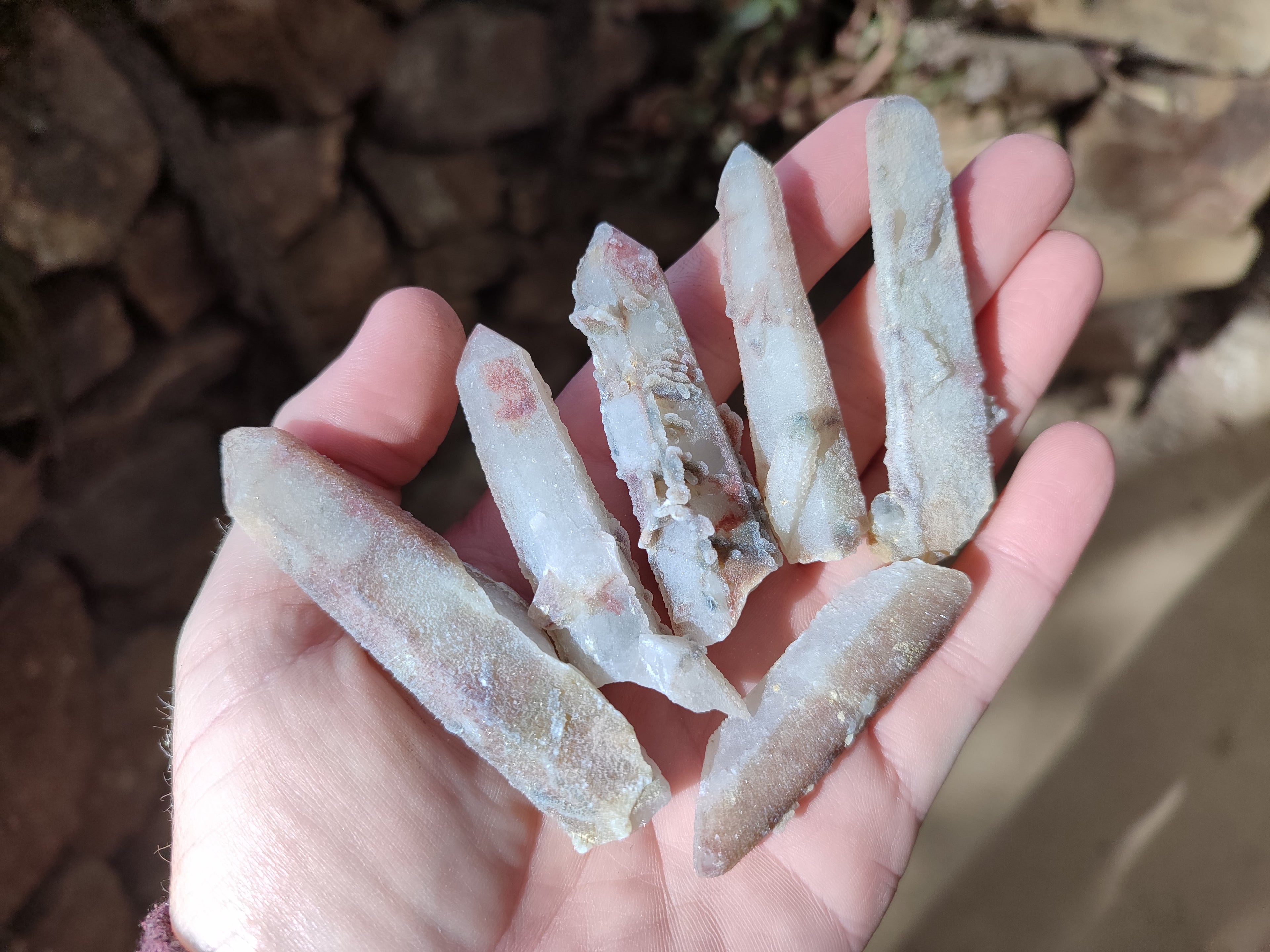 Natural Fairy Spirit Quartz Crystals and Clusters x 35 From Boekenhouthoek, South Africa - Toprock Gemstones and Minerals 