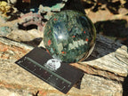 Polished Bloodstone Spheres x 3 From Swaziland - Toprock Gemstones and Minerals 