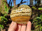 Polished Ocean Jasper Hearts x 6 From Northwest Coast, Madagascar - Toprock Gemstones and Minerals 