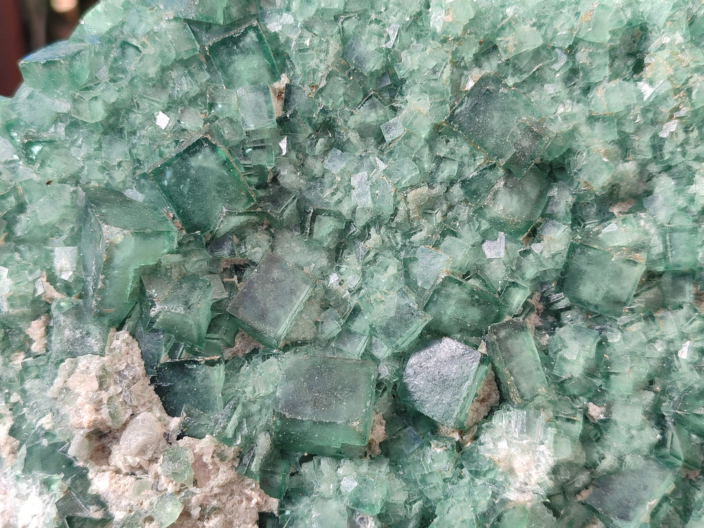 Natural XXL Green Cubic Fluorite Specimen x 1 From Mandrosonoro, Madagascar - Toprock Gemstones and Minerals 