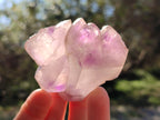 Natural Window Amethyst Double Terminated Crystals x 6 From Ambatondrazaka, Madagascar - Toprock Gemstones and Minerals 