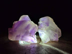 Natural Window Amethyst Double Terminated Crystals x 6 From Ambatondrazaka, Madagascar - Toprock Gemstones and Minerals 
