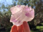 Natural Window Amethyst Double Terminated Crystals x 6 From Ambatondrazaka, Madagascar - Toprock Gemstones and Minerals 