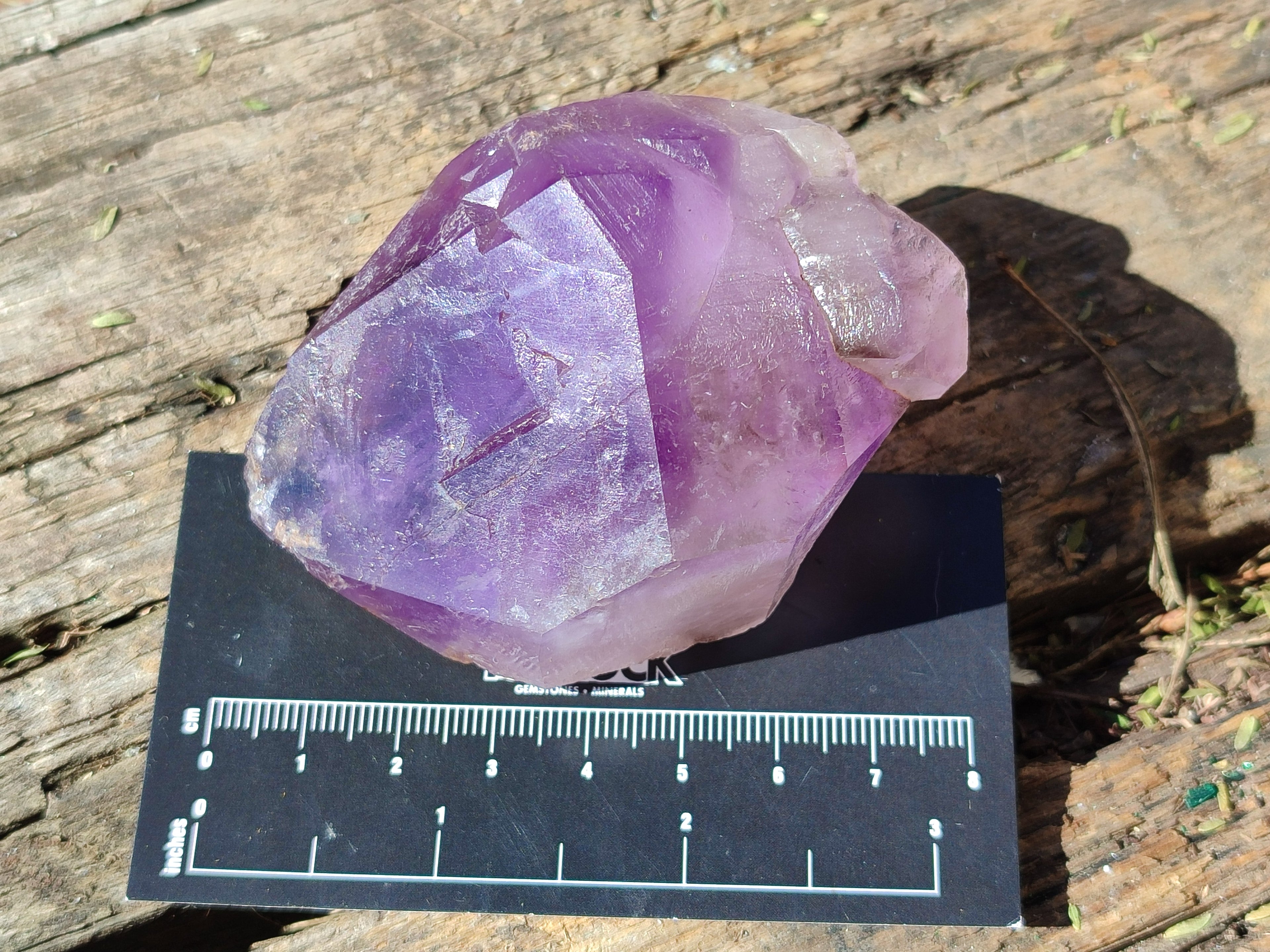 Natural Window Amethyst Double Terminated Crystals x 6 From Ambatondrazaka, Madagascar - Toprock Gemstones and Minerals 