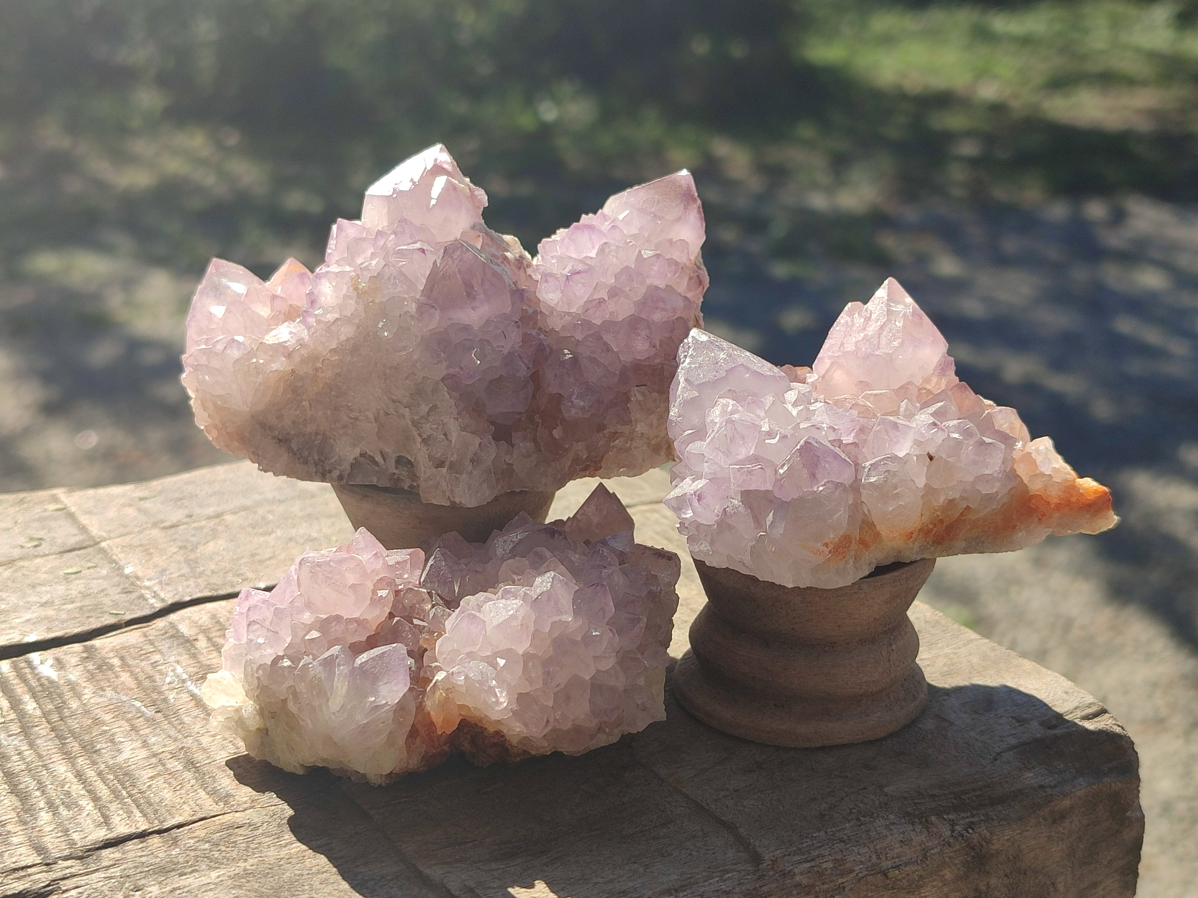 Natural Spirit Amethyst Clusters x 6 From Boekenhouthoek, South Africa - Toprock Gemstones and Minerals 