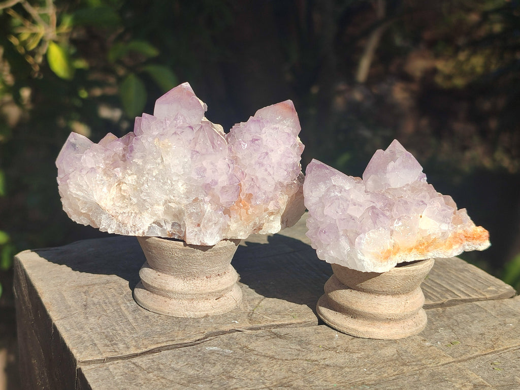 Natural Spirit Amethyst Clusters x 6 From Boekenhouthoek, South Africa - Toprock Gemstones and Minerals 