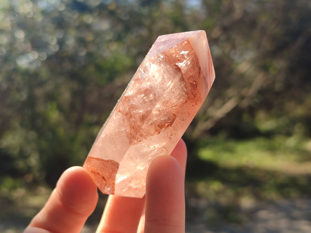 Polished Golden Hematoid Quartz Display Crystals x 6 From Madagascar - Toprock Gemstones and Minerals 