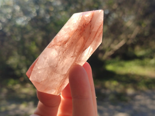 Polished Golden Hematoid Quartz Display Crystals x 6 From Madagascar - Toprock Gemstones and Minerals 