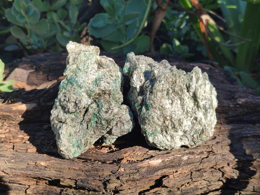 Natural Emerald Mica 'Mutokolite' Cobbed Specimens x 12 From Mutoko, Zimbabwe - Toprock Gemstones and Minerals 